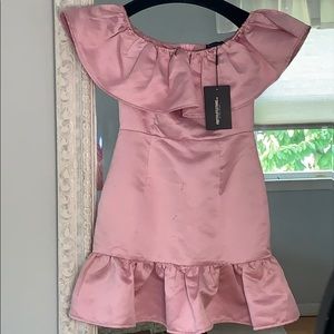 COPY - Pink ruffled prom dress